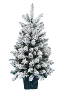 Műkarácsonyfa Havas Mini Jegenyfenyő