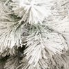 Műkarácsonyfa Havas Mini Borókafenyő részlet 3