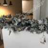 Hófödte girland 270cm LED50