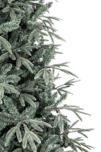 3D-s Ezüst Jegenyefenyő karácsonyfa