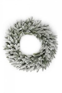 3D-s Fenséges Lucfenyő adventi koszorú 60cm