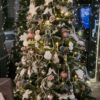 Künstlicher Weihnachtsbaum 3D Tränenkiefer mit Kunstschnee 210cm