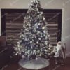 XL-es 3D-s Kaukázusi Jegenye műfenyő karácsonyra 240cm