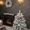 3D-s Királyi Lucfenyő karácsonyfa cserépben