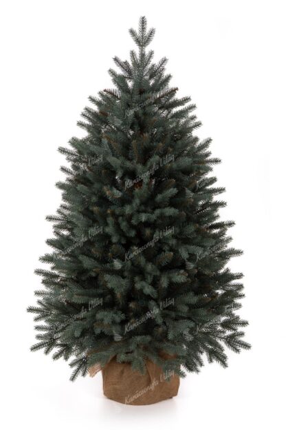 3D-s Jeges Lucfenyő karácsonyfa cserépben