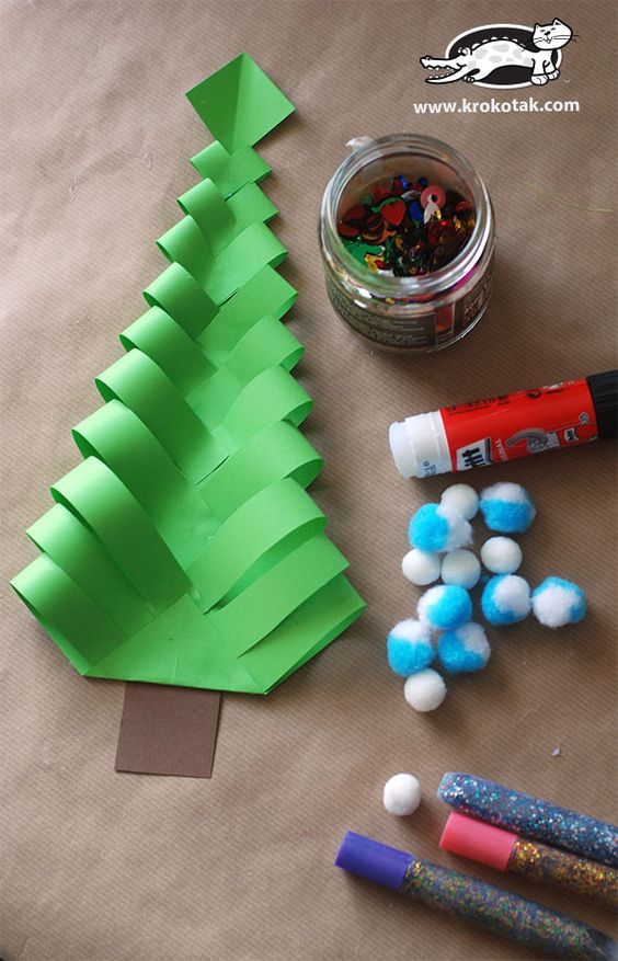 karácsonyfa hajtogatás papírból