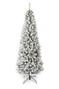 Keskeny Fehér Lucfenyő műkarácsonyfa