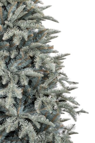 3D-s Ezüst Jegenyefenyő karácsonyfa