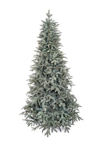 3D-s Ezüst jegenyefenyö karácsonyfa