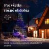 LED svetelný stromček TWINKLY light tree 3m RGB-AWW 450LED