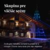 LED svetelný stromček TWINKLY light tree 3m RGB-AWW 450LED