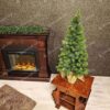 Műkarácsonyfa 100% 3D Mini Lucfenyő LED