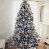 Karacsonifá Feldíszített Fehér Lucfenyő műkarácsonyfa 250cm
