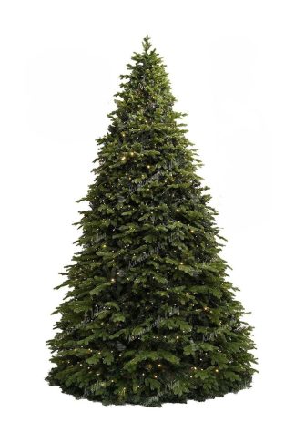Gigantikus karácsonyfa 3D-s Exkluzív Lucfenyő 600cm LED3552