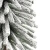 Tátrai Lucfenyő havas mini műfenyő fatörzzsel 130 cm