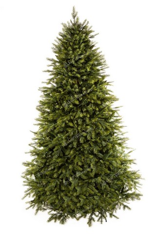 Vianočný stromček 3D Smrek Robustný, stromček má husté zelené ihličie