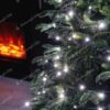 Karácsonyi LED fényfüzér hidegfehér színben