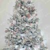 3D-s Szibériai Jegenye műfenyő karácsonyra 210cm
