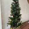 Műkarácsonyfa 100% 3D Mini Lucfenyő 90cm LED70