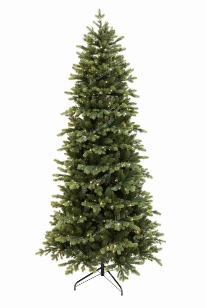 3D Olasz Lucfenyő keskeny műfenyő 210cm 350LED
