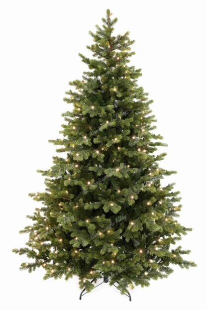 3D Svéd Jegenye műfenyő 180cm 220LED