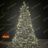 NANO LED karácsonyi fényfüzér melegfehér színben 33m 1100LED