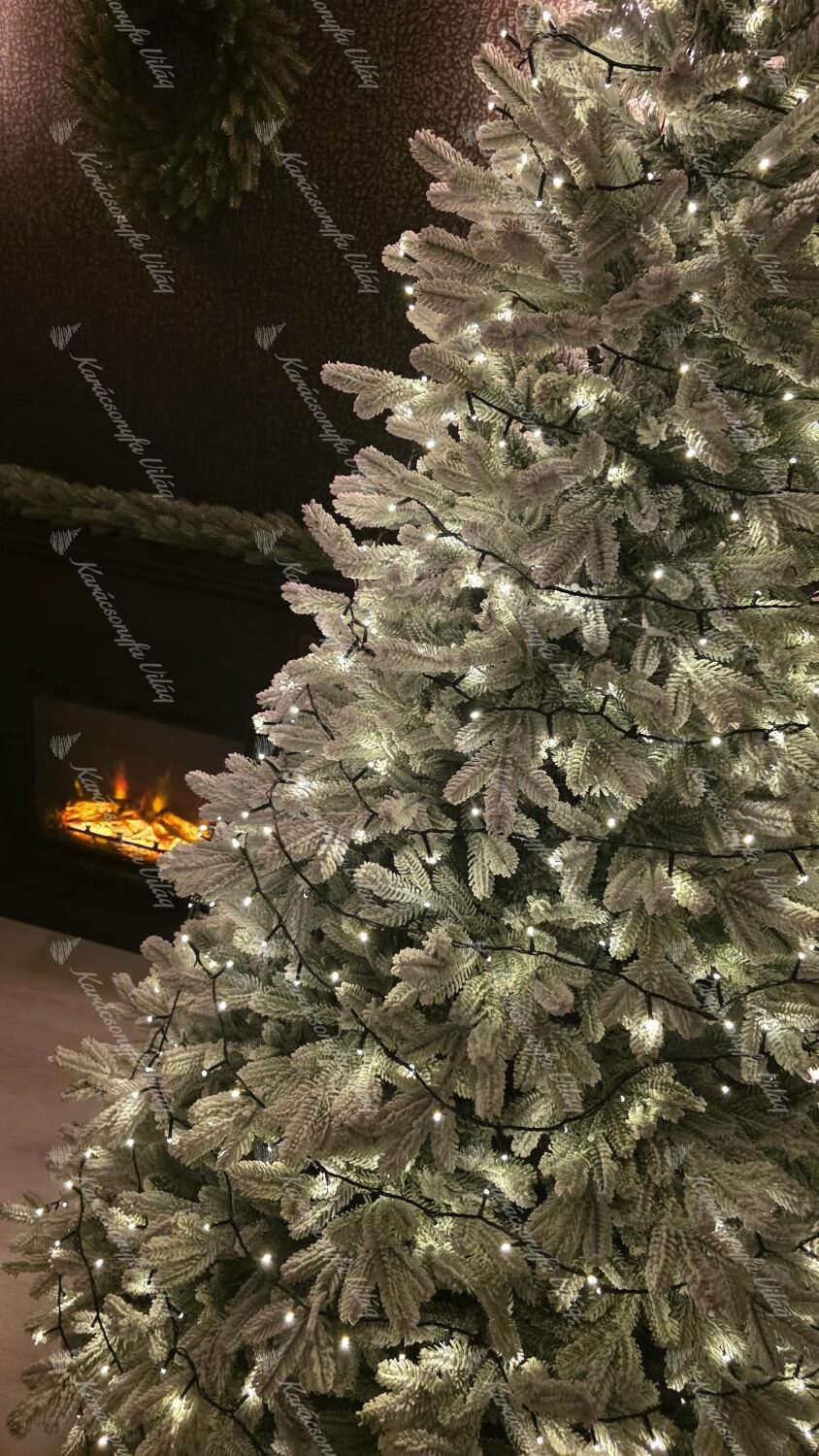 Karácsonyi LED világítás fára meleg fehér 50m 1000LED