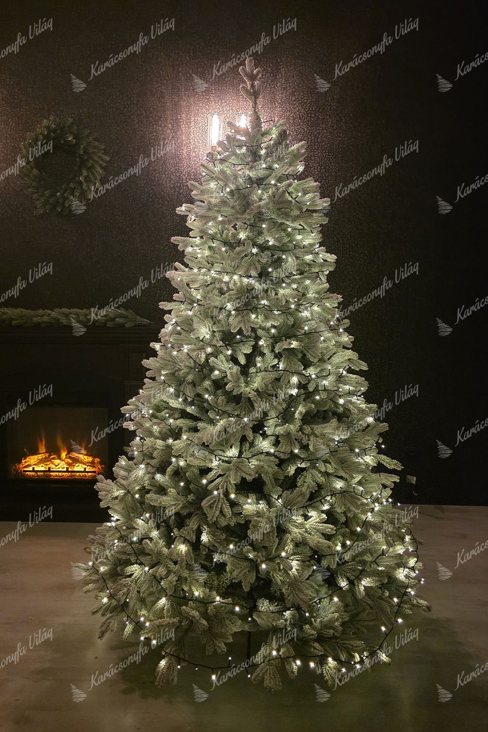 Karácsonyi LED világítás fára meleg fehér 50m 1000LED