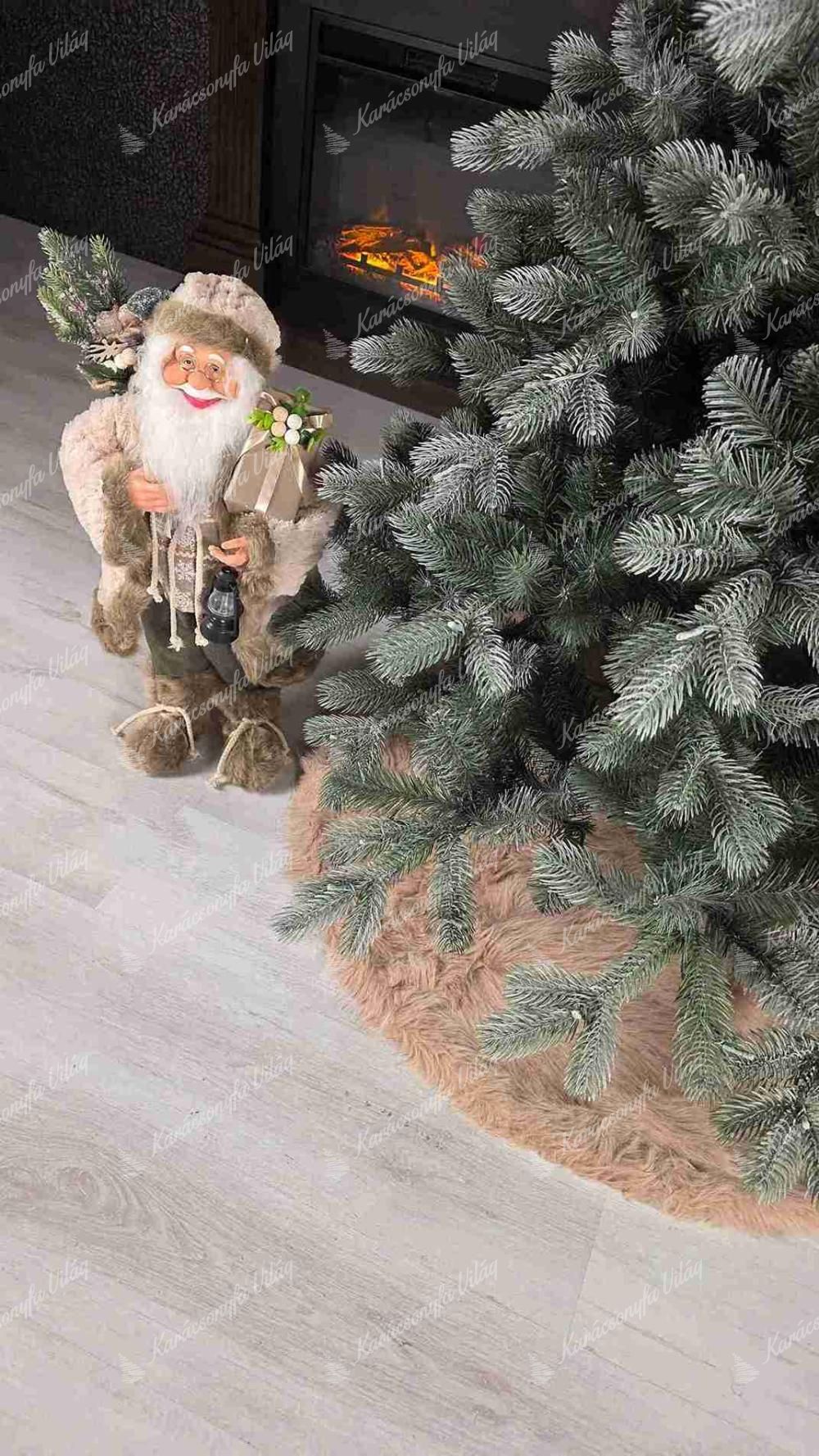Krém szőnyeg karácsonyfa alá 90cm